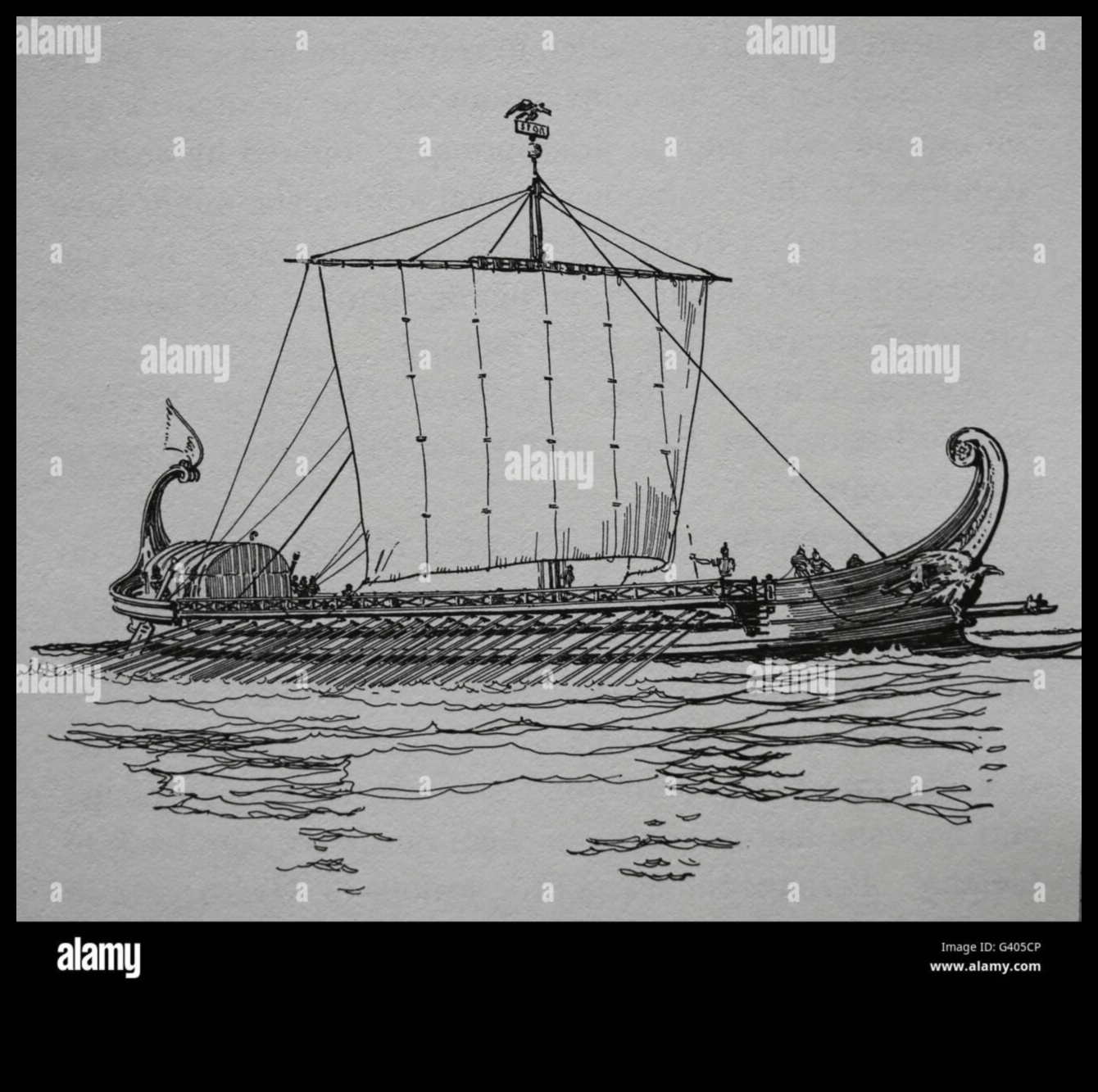 Triumfurile trireme: scene navale în arta greacă antică