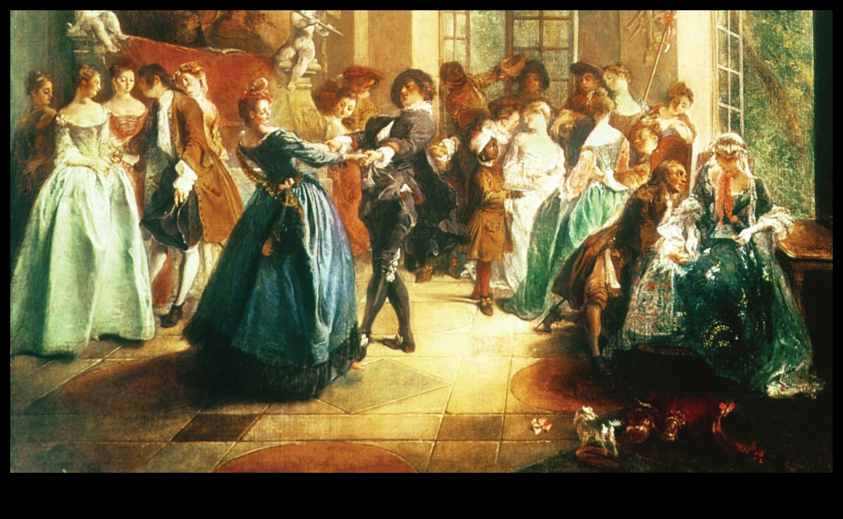 Muzica și dansul armoniei cerești în arta barocă 4 Armonie cerească: Teme de muzică și dans în arta barocului