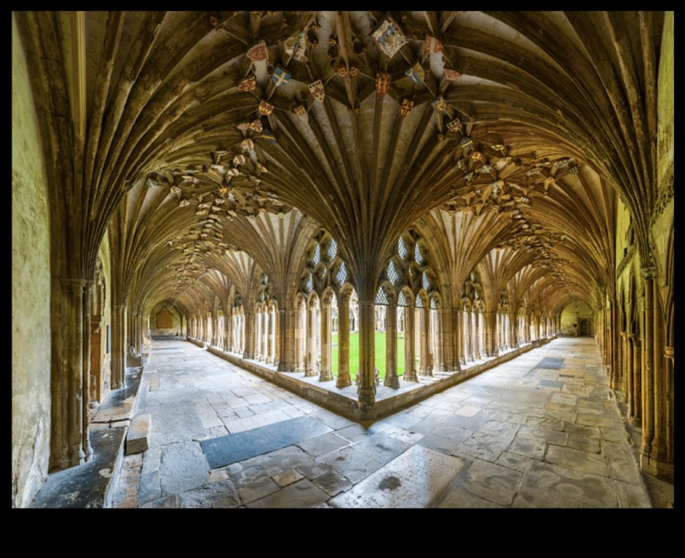 Mănăstirea mănăstirii: Scene ale vieții monahale în abațiile gotice