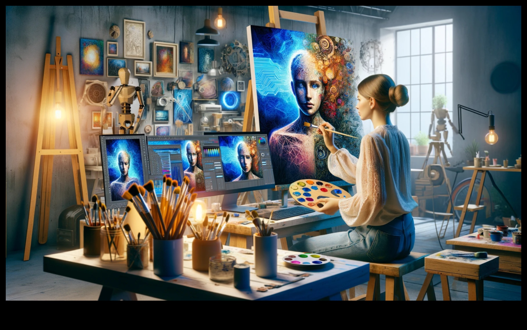 Pixel Pioneers: Modelarea viitorului artelor digitale